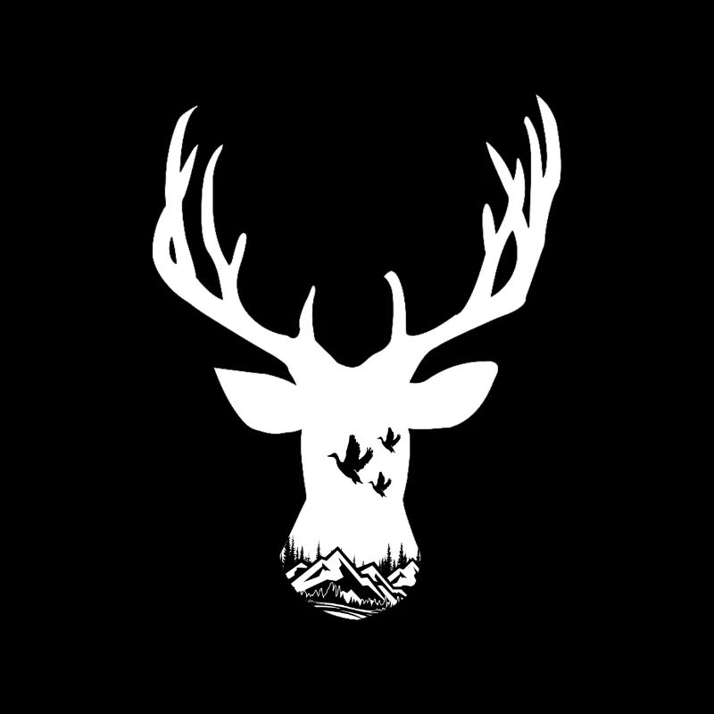 Deer hunting outdoors mountain