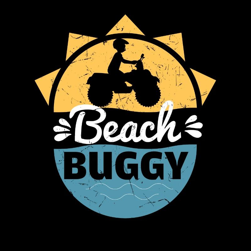 Amant de buggy de plage