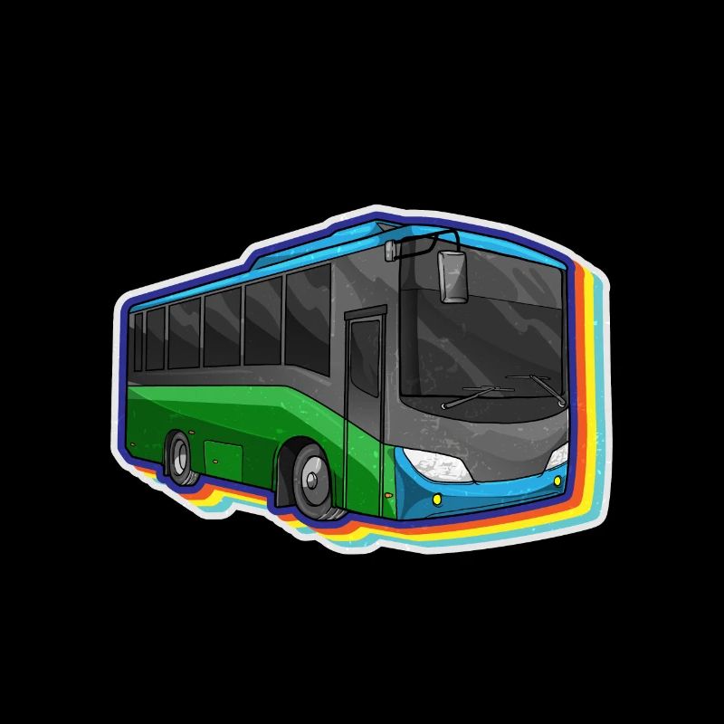 Busfahrer Buslenker Schulbus Beruf Kraftfahrer