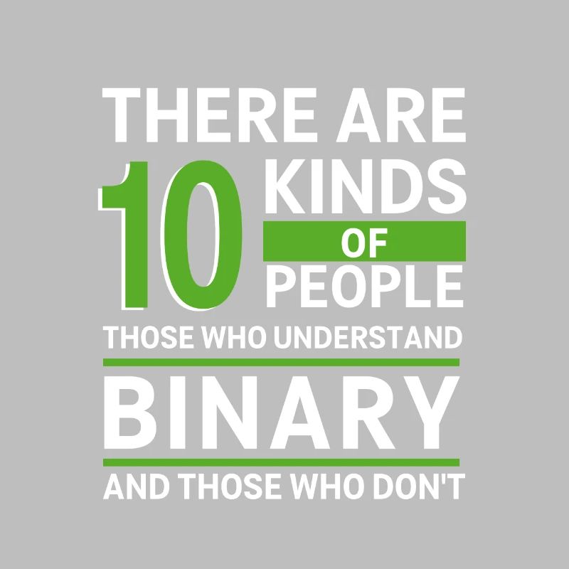 10 types of people binary coding