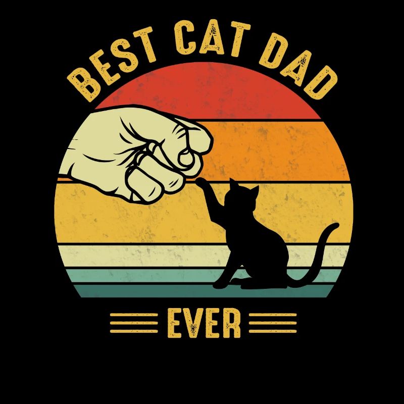 Best Cat Dad Dad Cats Gift