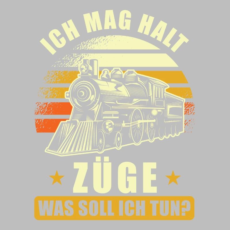 Zug Eisenbahner Geschenk Spruch lustig