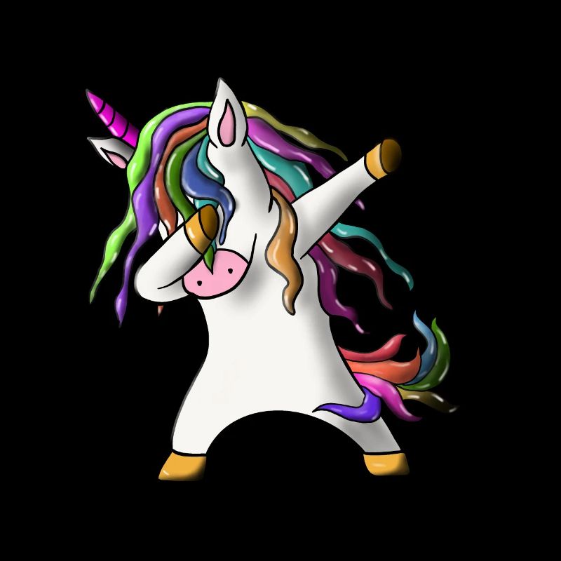 Dabbing Unicorn Dabbendes Einhorn Geschenk Magisch