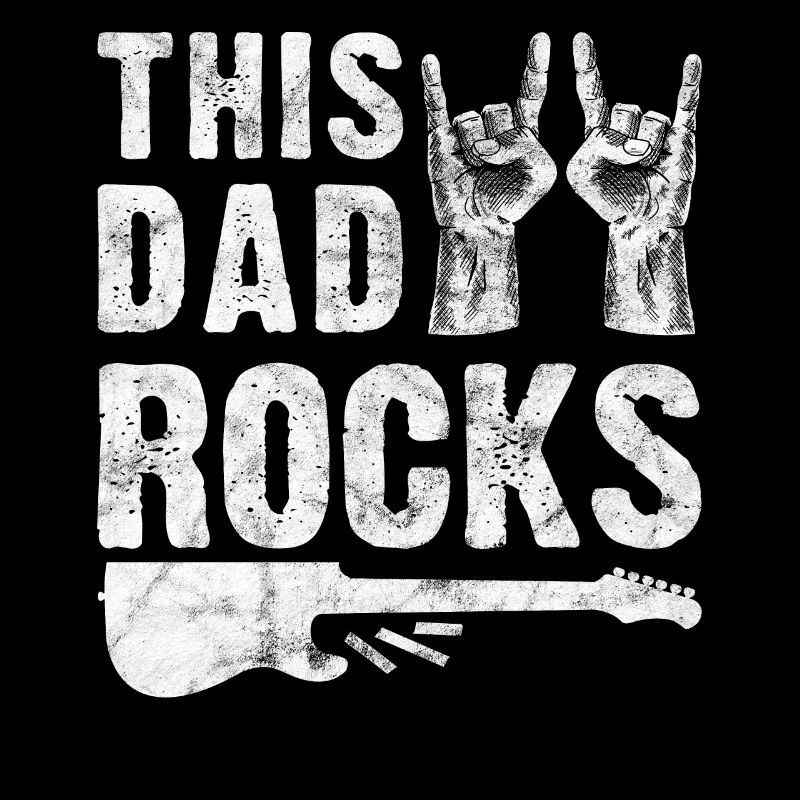 This Dad Rocks Vatertag Vater Papa Geschenk