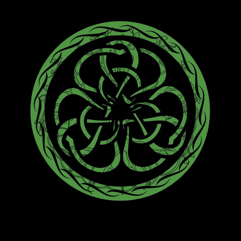 Celtic Irland Wikinger Keltisch Knoten Muster Baum