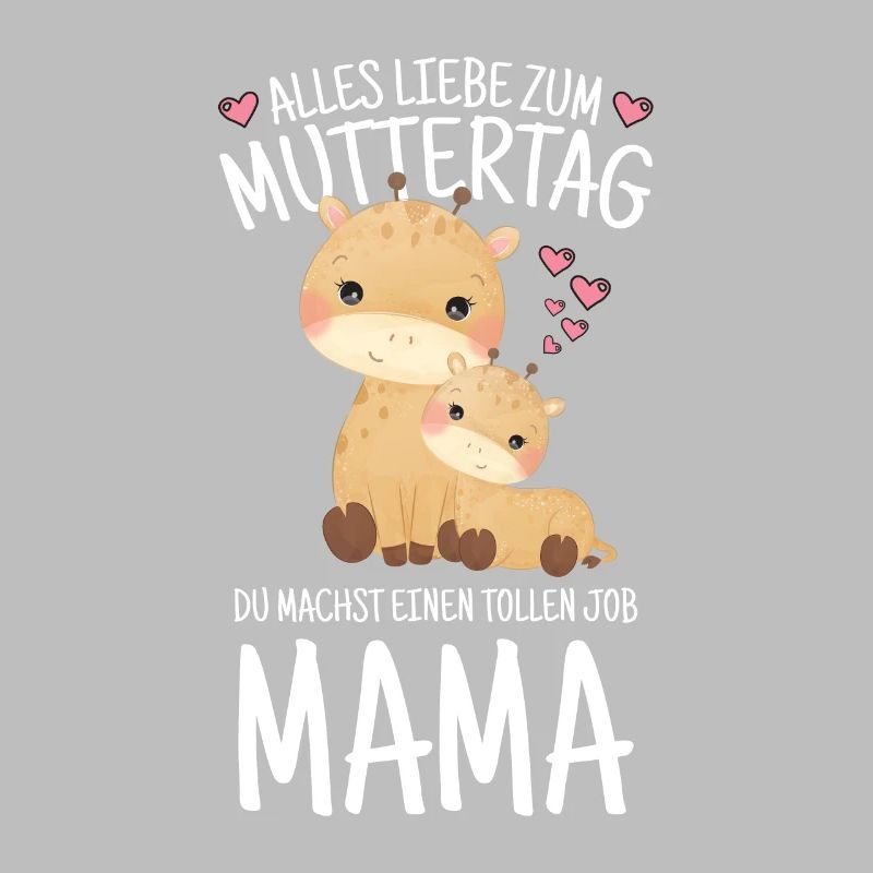 Muttertag Mutter Mummy Erster Giraffe Geschenk