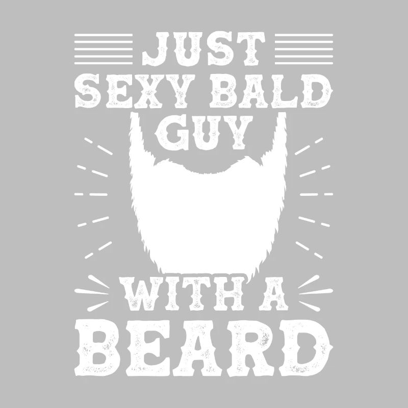 Bearded bald man