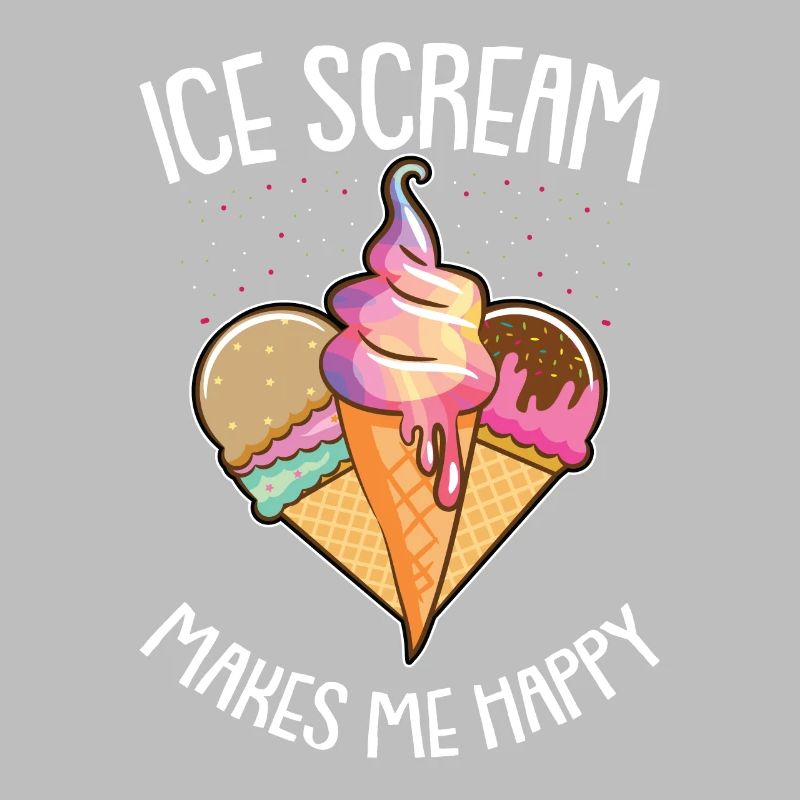 Eiskrem Eis Eiscreme Sommer Spruch Geschenk