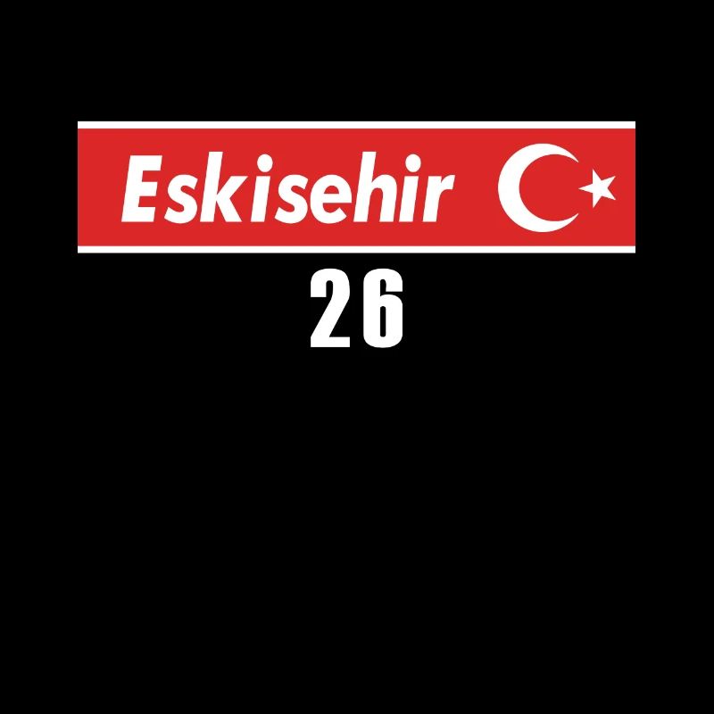 26 Eskisehir Türkisches Nummernschild als Geschenk
