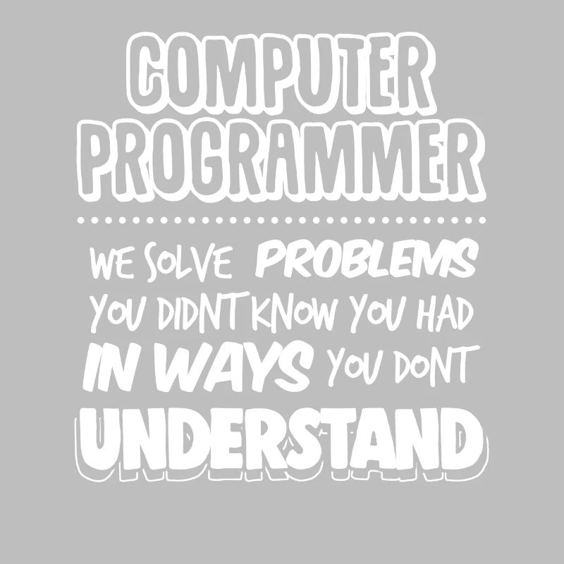 ComputerProgrammierer Geek Pun Bekleidung