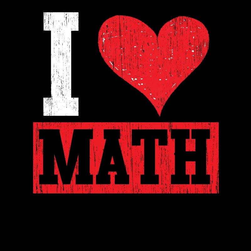 Ich Liebe Mathe Herz Mathematik