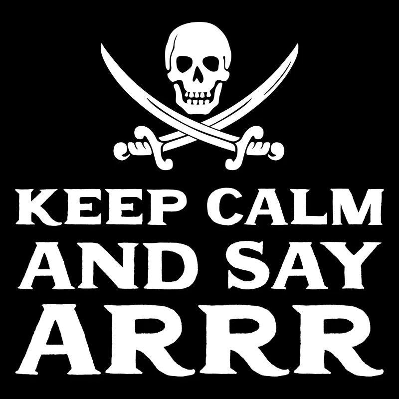 Dites ARRR. Capitaine de bateau Cadeau