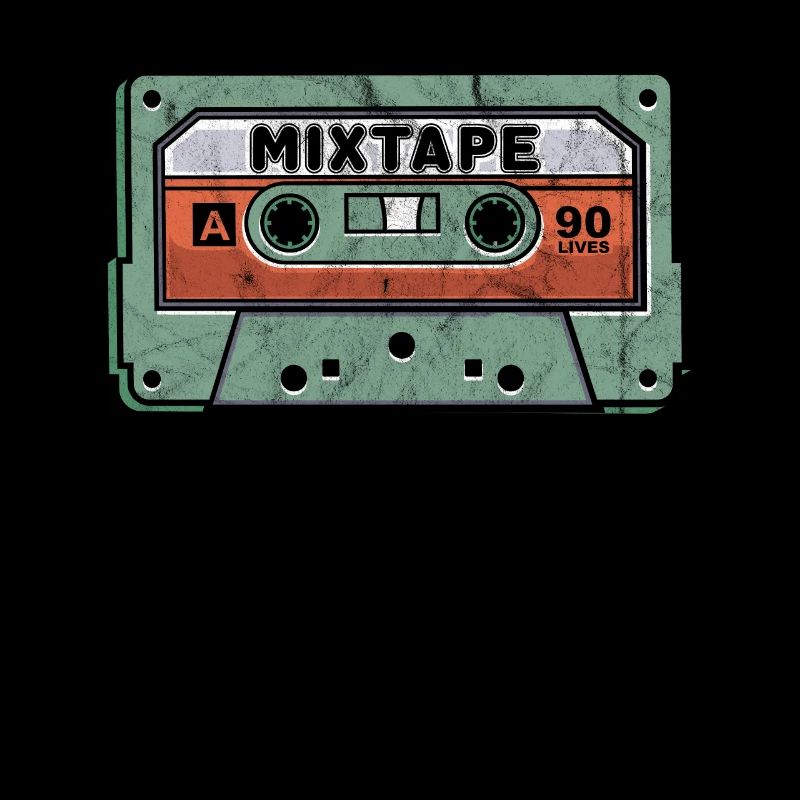 90s Mixtape Cassette Nostalgic 1990's Retro