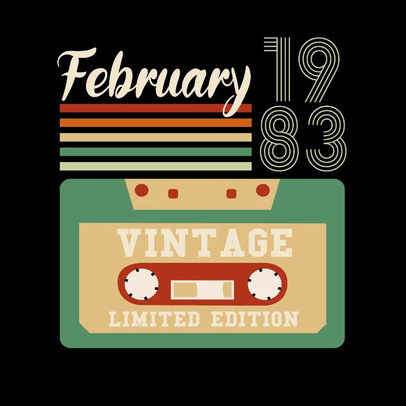 39th birthday gift February 1983