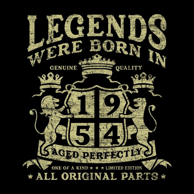 Legends were born in 1954