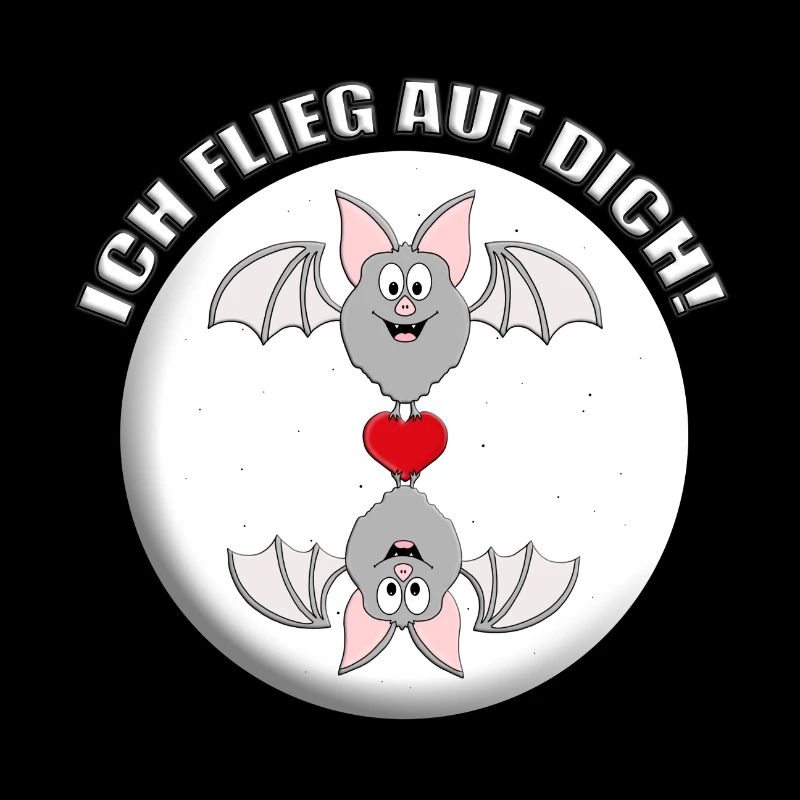 ICH FLIEG AUF DICH! - FLEDERMÄUSE - LIEBE - HERZ