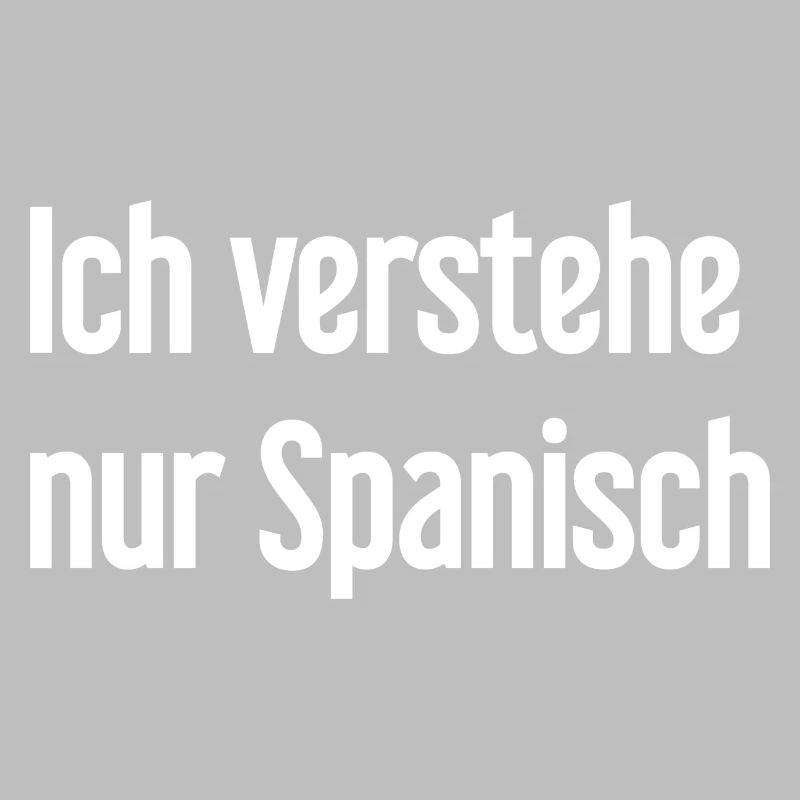 Je ne comprends que l’espagnol