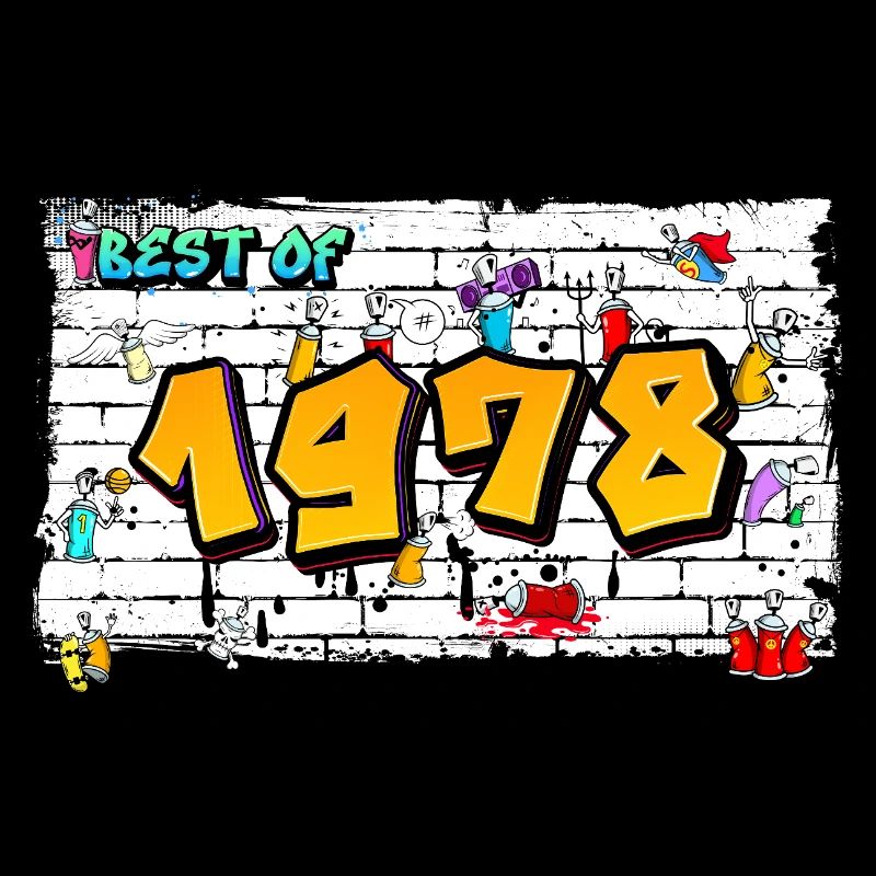 Rétro Classique 1978 Graffiti – 47 ans