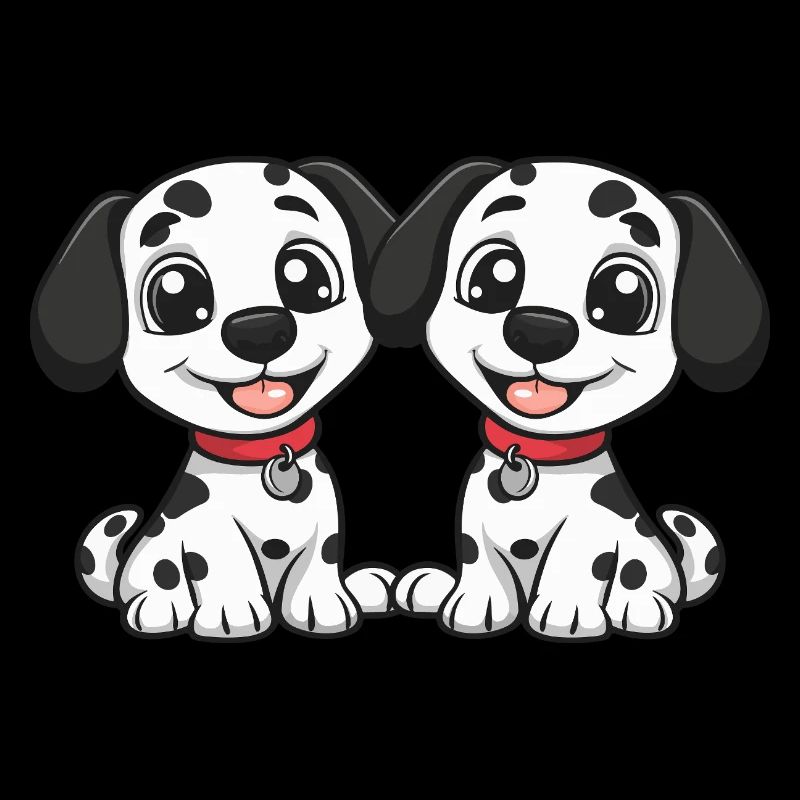 Dalmatiner Hund Comic