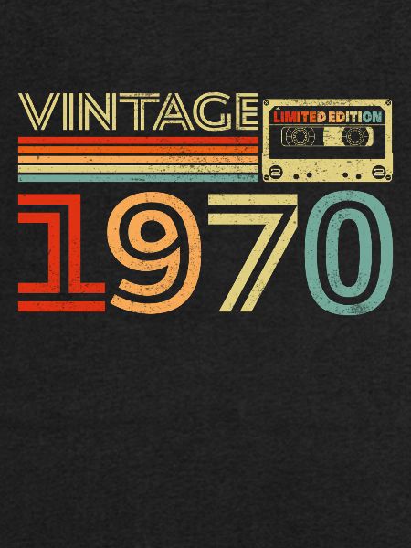 1970's Vintage Retro Birthday Gift