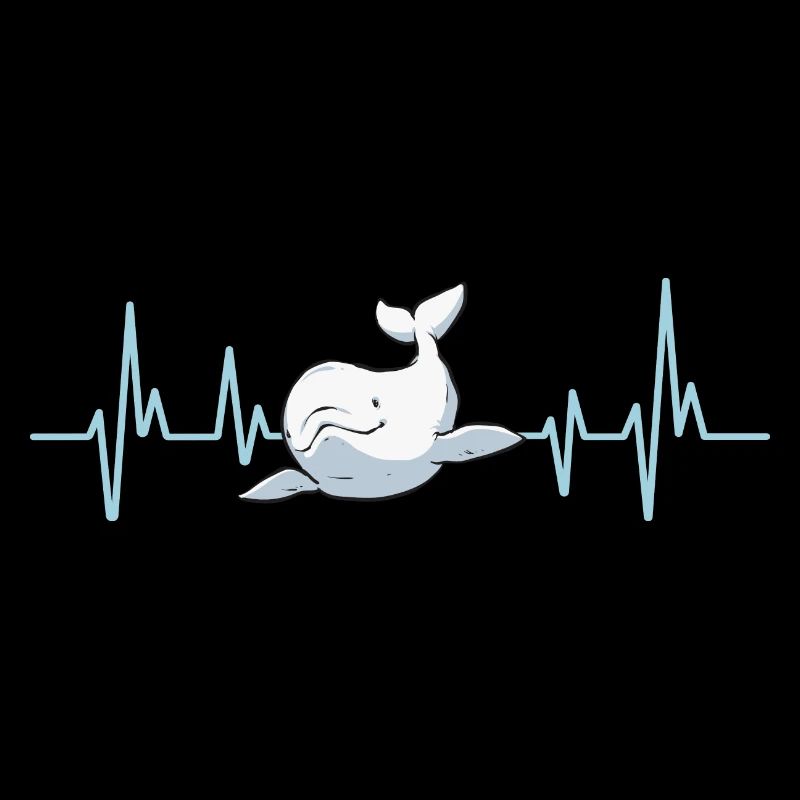 Weißwal Beluga Wal