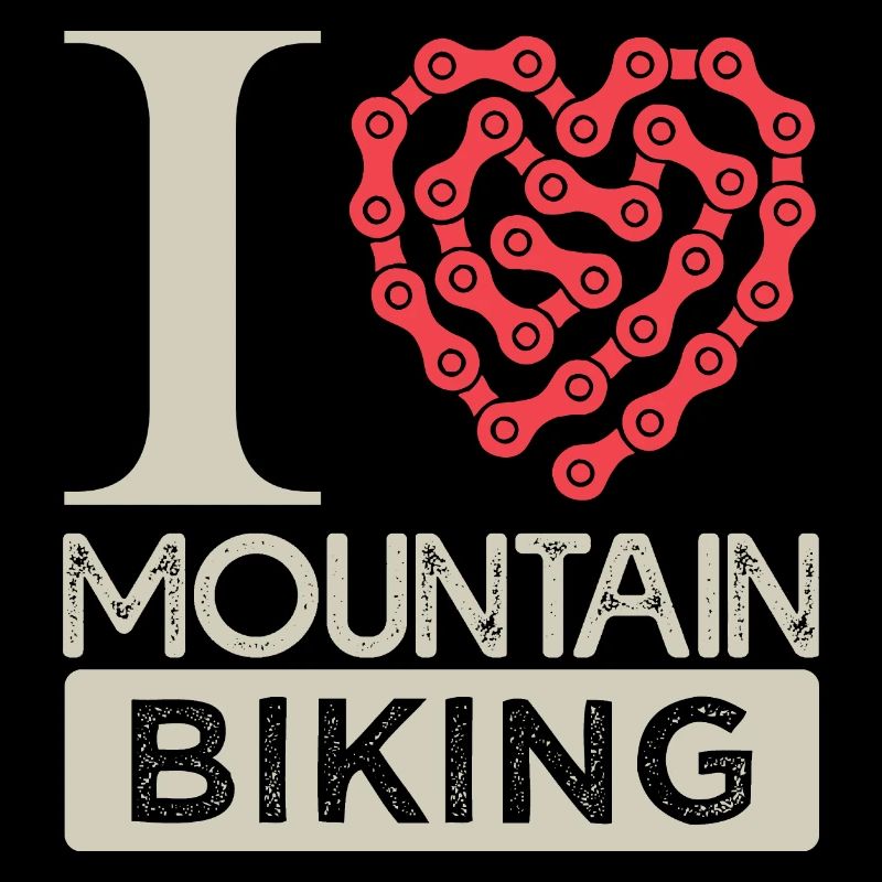 Ich liebe Mountainbiken Ich liebe Mountainbiken