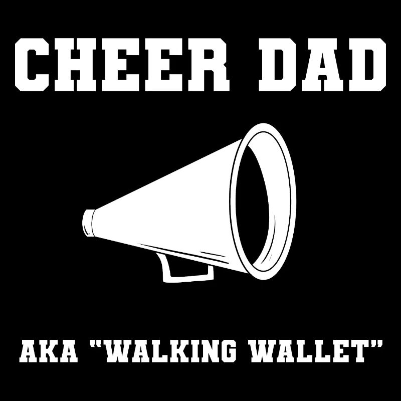 Cheer Dad Walking Wallet Cheerleading-Trainer