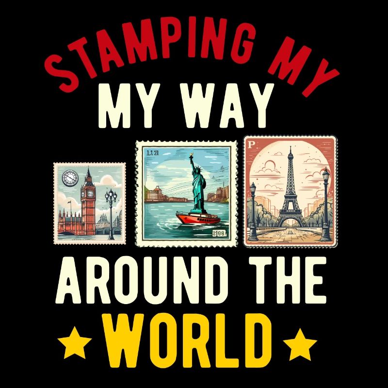 Stamp Collector Postage Stamping Philatelist Men