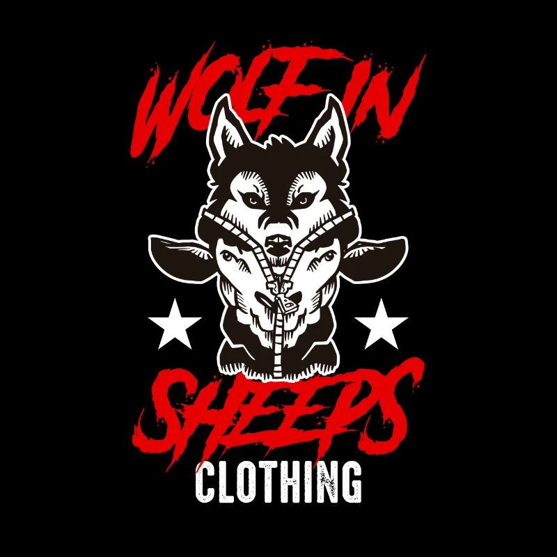 Wolf im Schafspelz, Schäfer, Wölfe, Geschenkidee