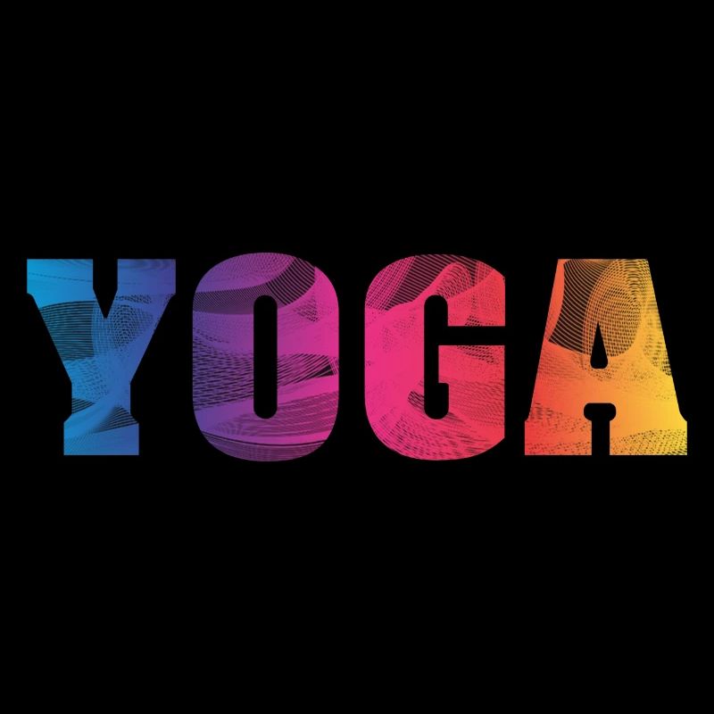 Yoga Text bunt