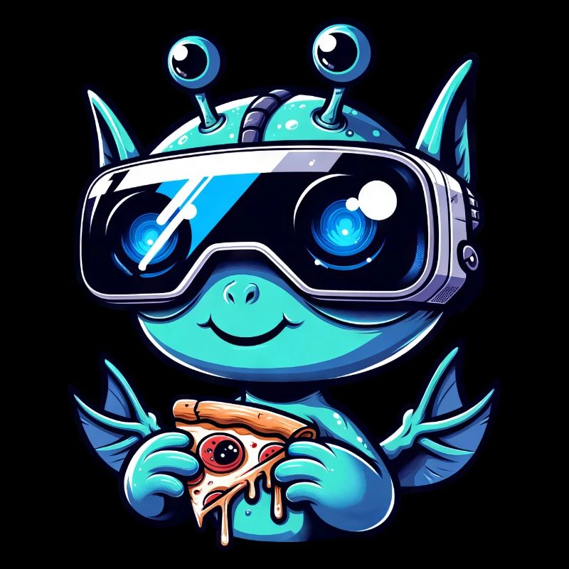 Alien Sci-Fi VR Pizza Party, Alien Amusement