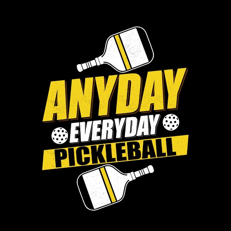 Anyday, Everyday Pickleball Paddle Racket Player