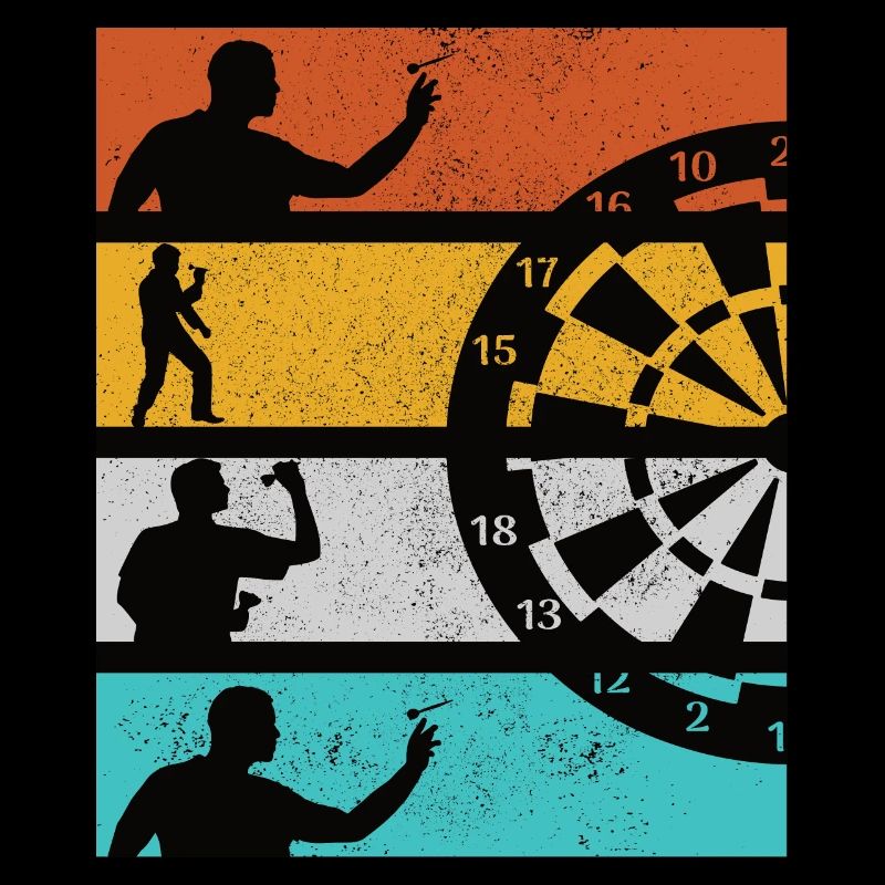 DART PLAYER RETRO DESIGN