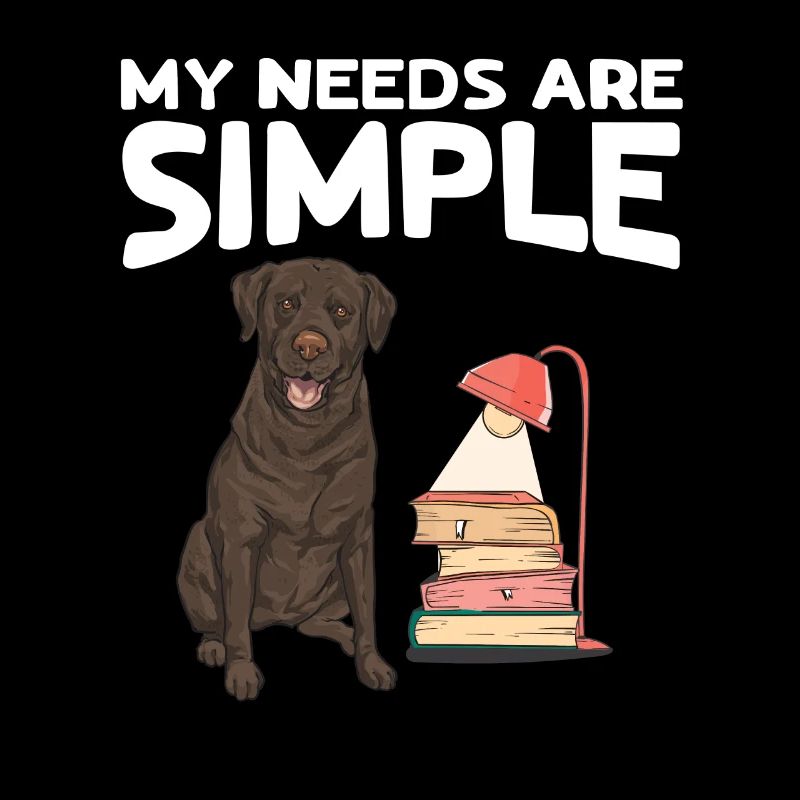 Chien Labrador Retriever chocolat