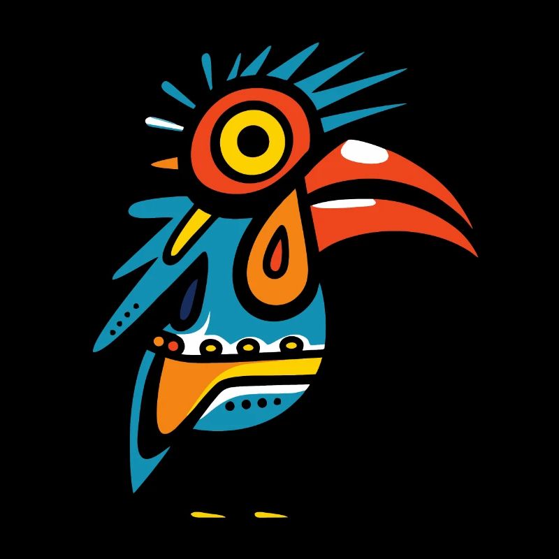 Modern Art Pop Bird