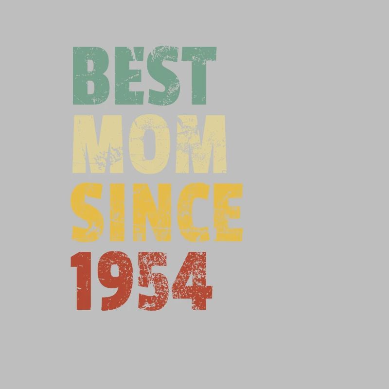 Beste Mutter seit 1954 Muttertags-Slogan-Zitat