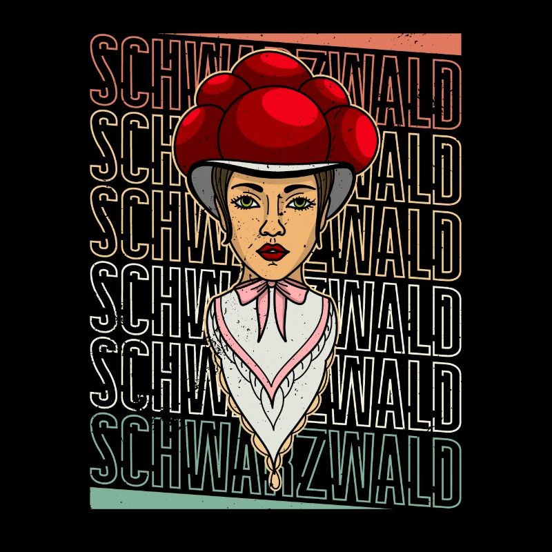 Schwarzwaldmädel Schwarzwald German Wald