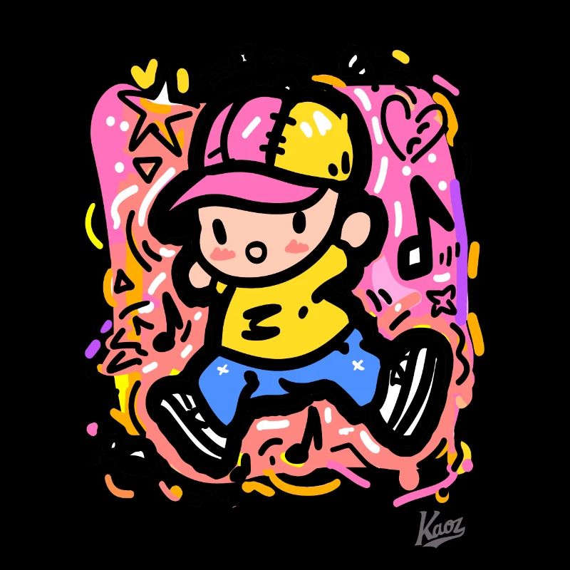 Cooles Happy Kind: Breakdance Beats im Blut
