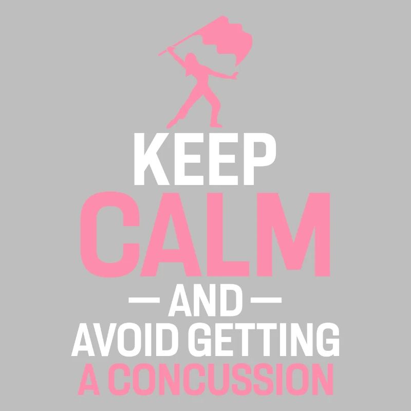 Keep Calm and Avoid Getting A Concussion Funny