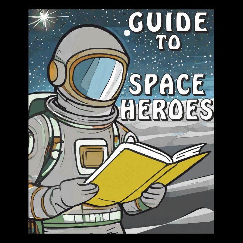 LIVRE DE L’ASTRONAUTE GUIDE DES HÉROS DE L’ESPACE