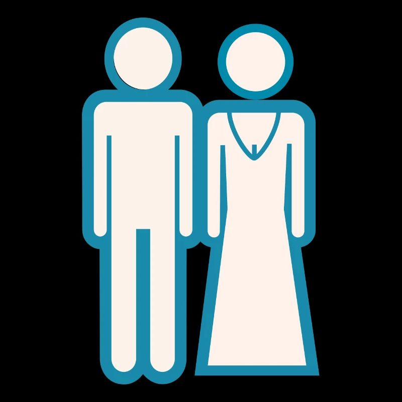 Couple de mariés