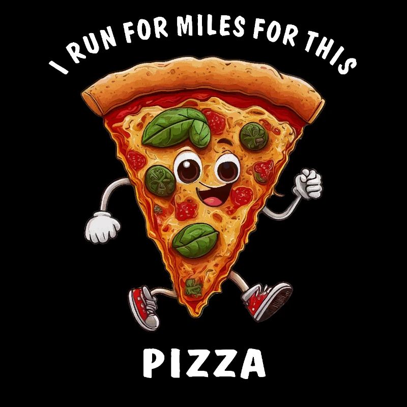 I RUN FOR MILES FOR THIS PIZZA