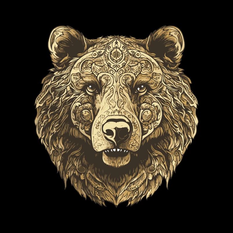 Portrait d’ours