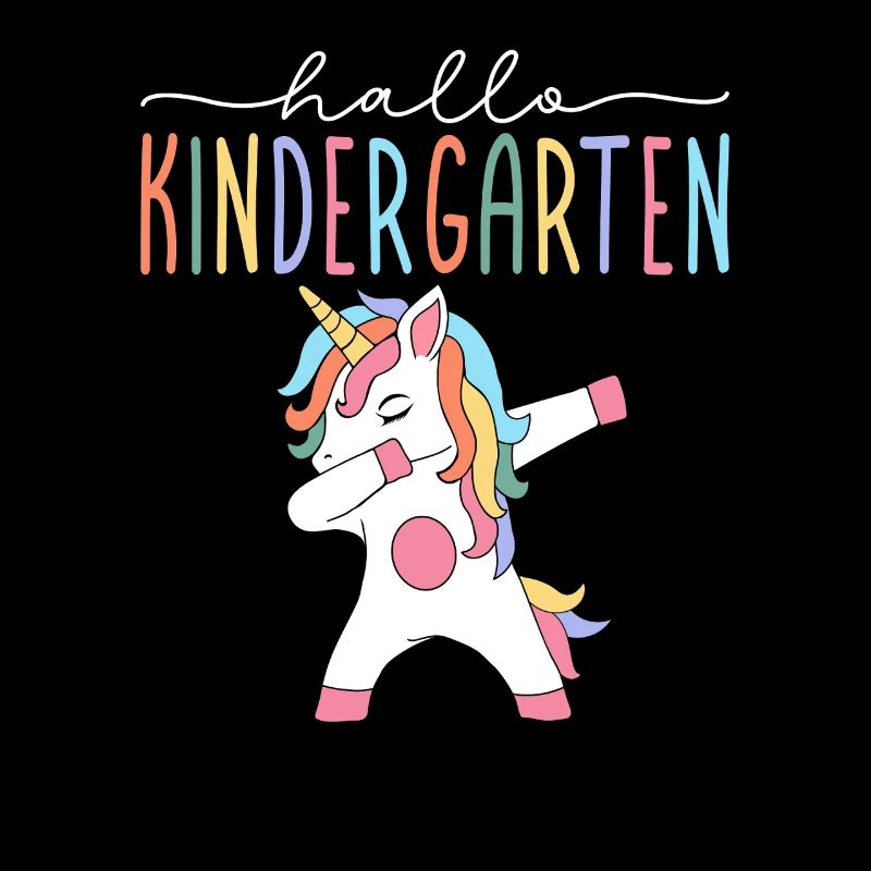 Hallo Kindergarten Kindergartenkind Mädchen