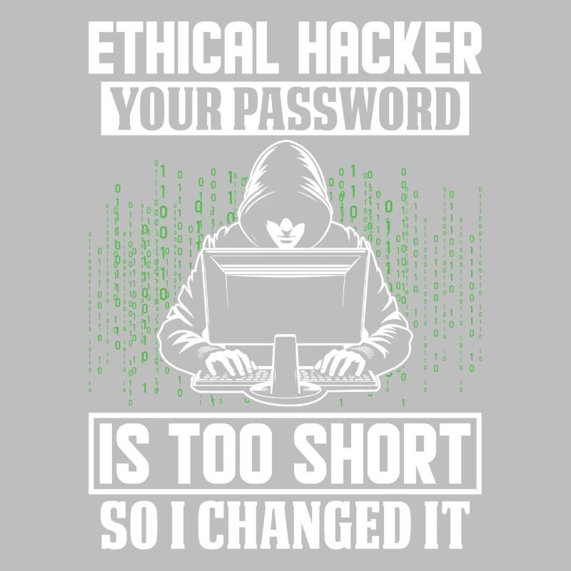 Hacker éthique Cyber Security Code Cracker Drôle