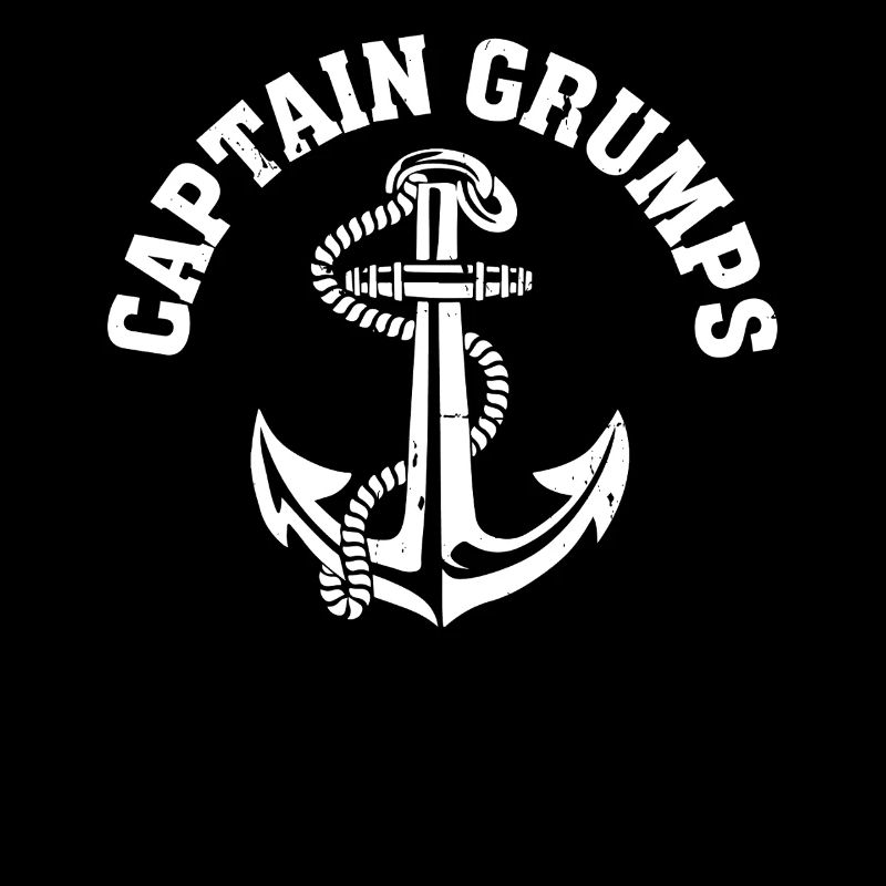 Funny Grumps Sailing Sea Captain Sailor Sailing