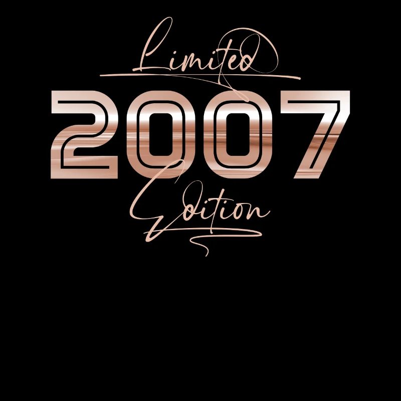 Limited 2007 Edition Retro Geburtstag Geschenk
