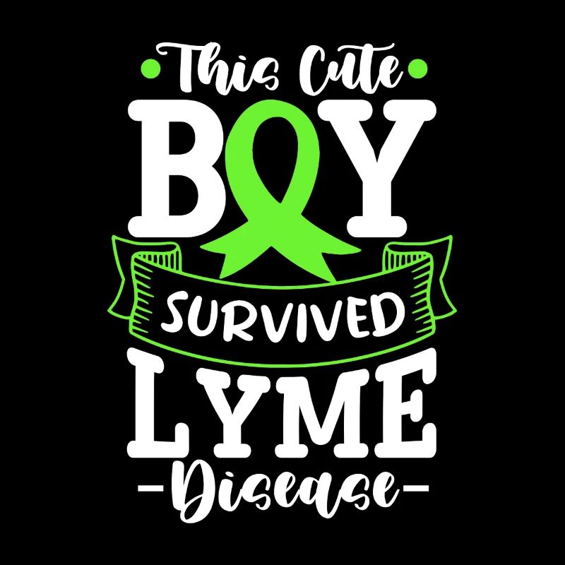 Ce garçon mignon a survécu à la maladie de Lyme Design