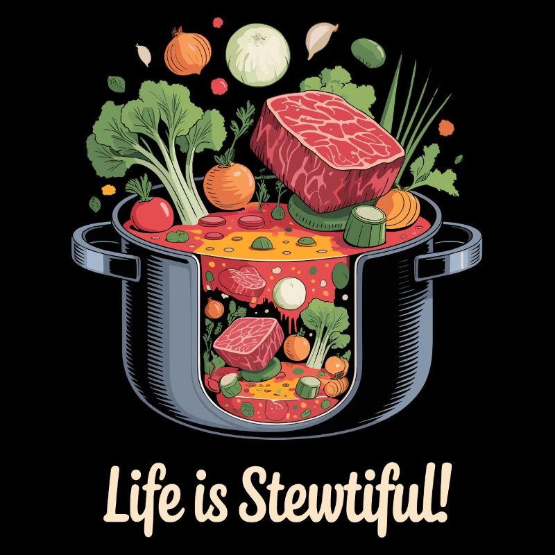 Life is Stewtiful Cooking Design