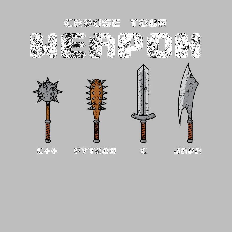 C ++ Phyton C Java Software Programmer Coder Joke